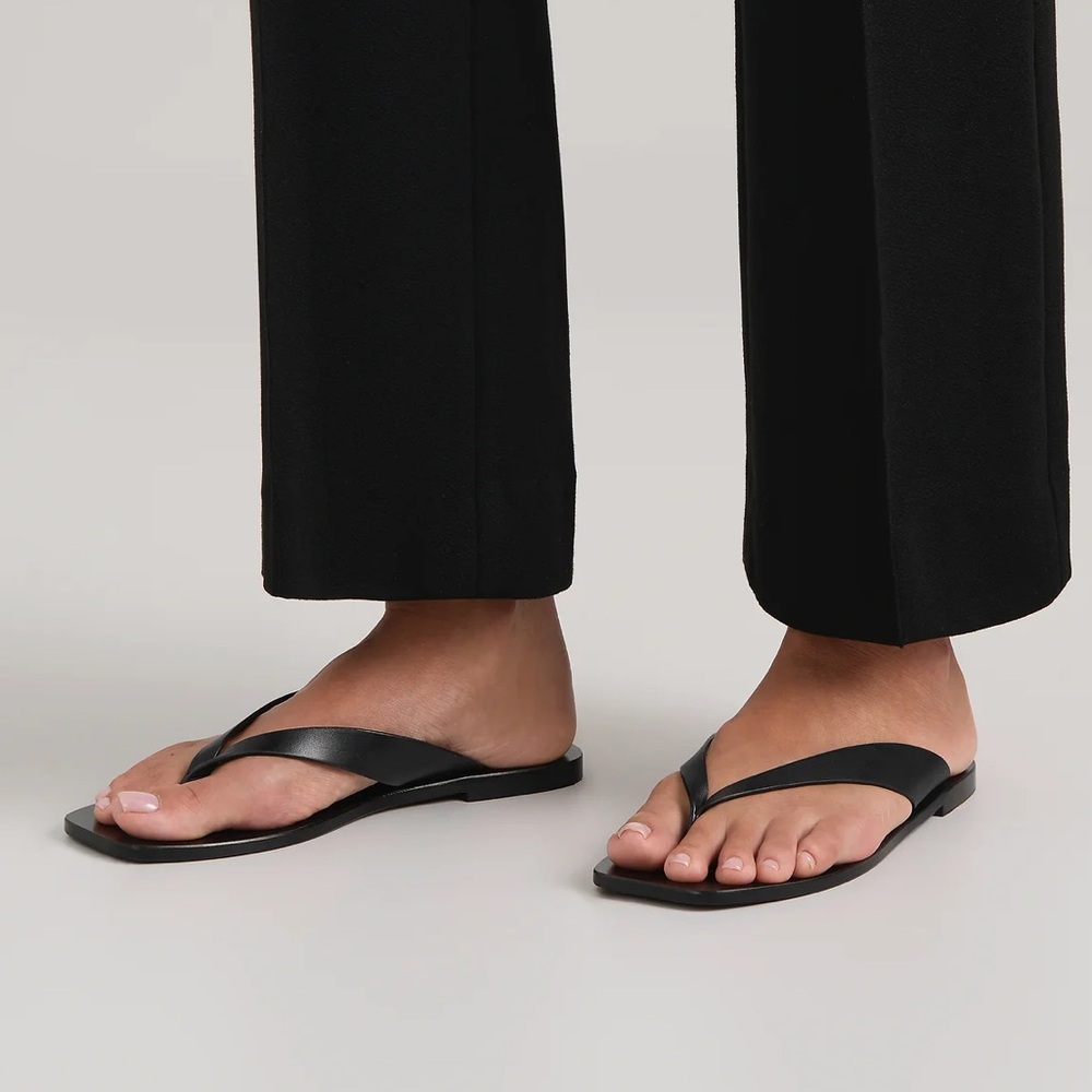 A emery kynto sandal black leather